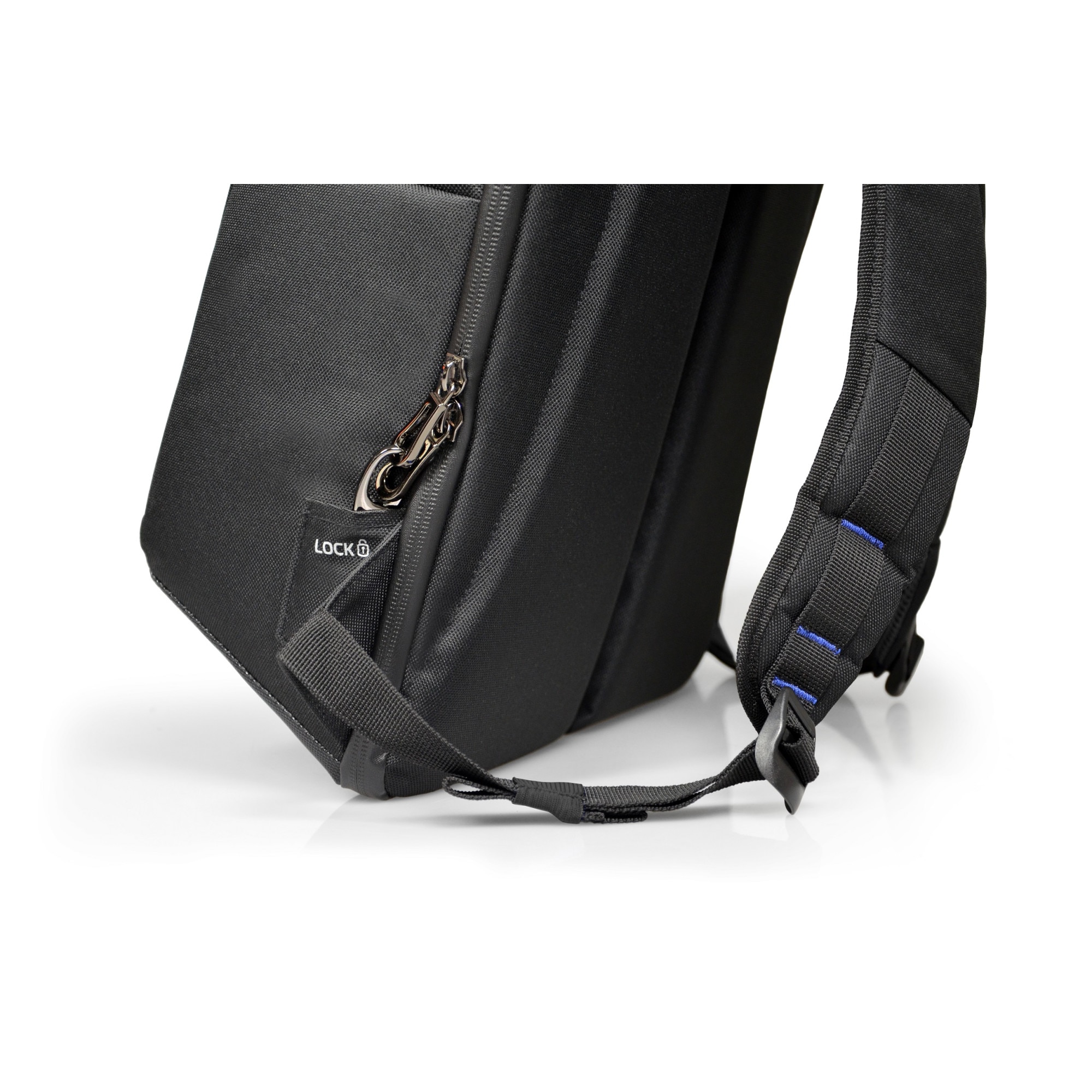 Rucsac laptop Anti-Furt Port Designs Chicago EVO BP cu port USB extern si Husa impermeabila, 13"-16", Negru