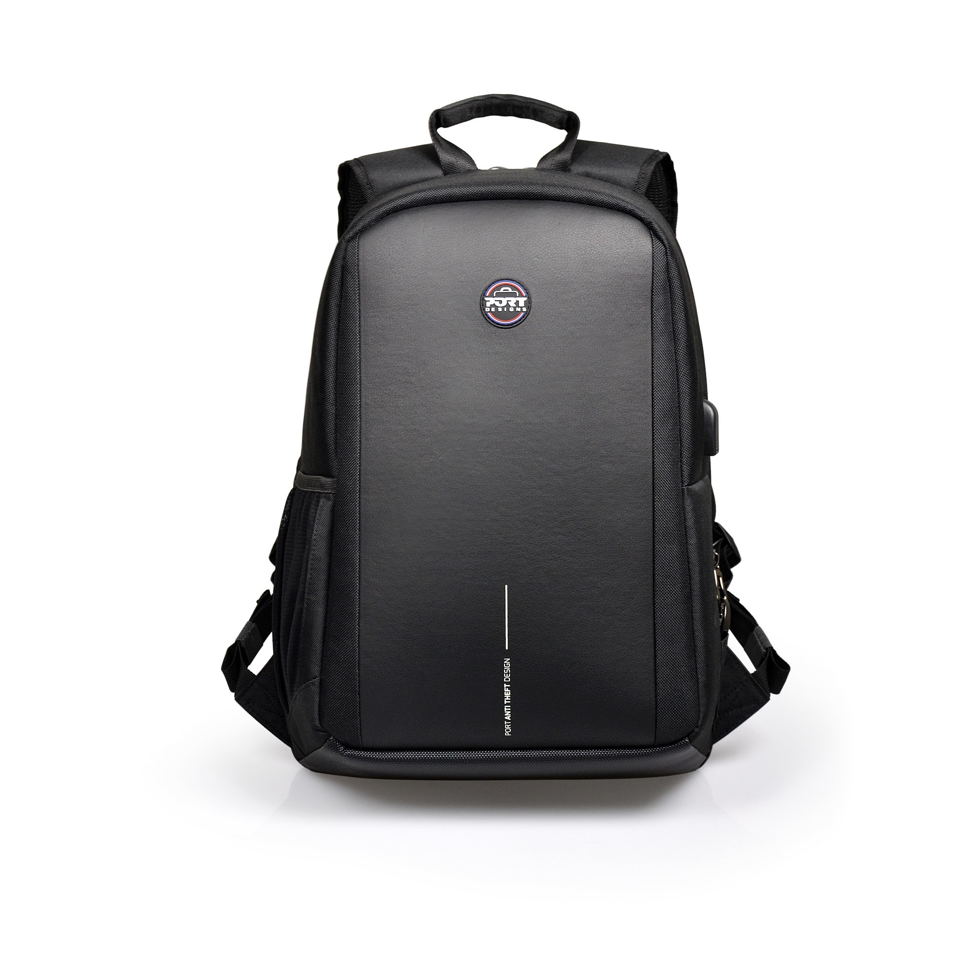 Rucsac laptop Anti-Furt Port Designs Chicago EVO BP cu port USB extern si Husa impermeabila, 13"-16", Negru
