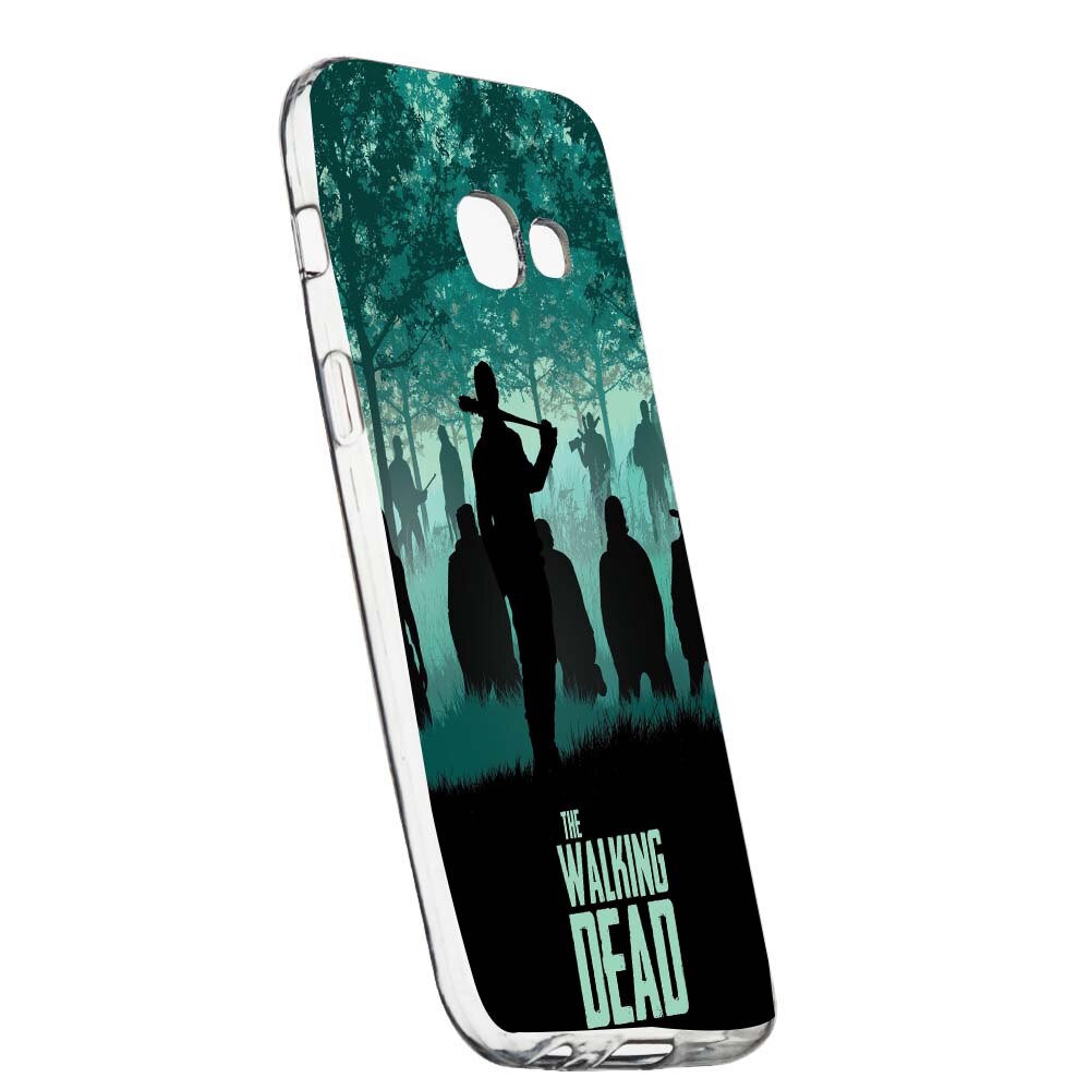 Husa de protectie The Walking Dead pentru Samsung Galaxy A5 2017, rezistenta la uzura, anti-alunecare, din silicon Premium, 300