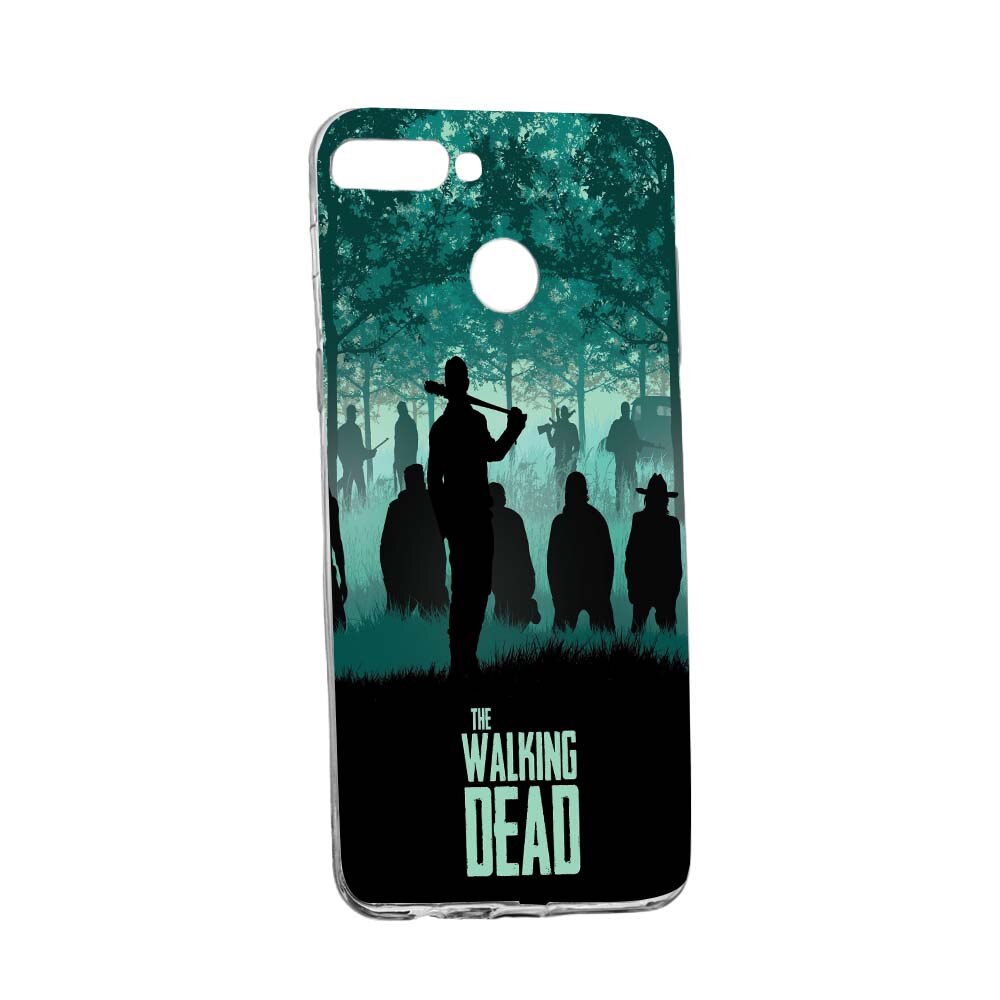 Husa de protectie The Walking Dead pentru Xiaomi Redmi Note 7, rezistenta la uzura, anti-alunecare, din silicon Premium, 300