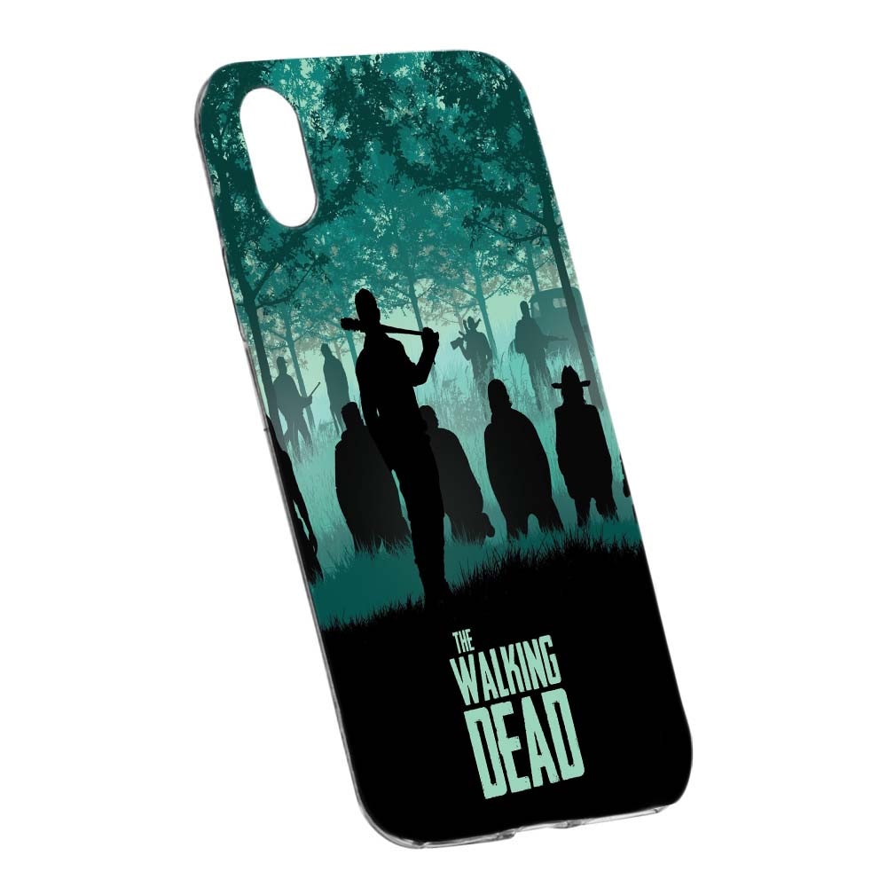 Husa de protectie The Walking Dead pentru Sony XA1 Plus, rezistenta la uzura, anti-alunecare, din silicon Premium, 300