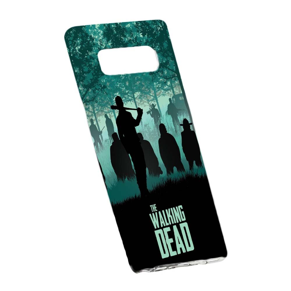 Husa de protectie The Walking Dead pentru Samsung Galaxy Note 9, rezistenta la uzura, anti-alunecare, din silicon Premium, 300