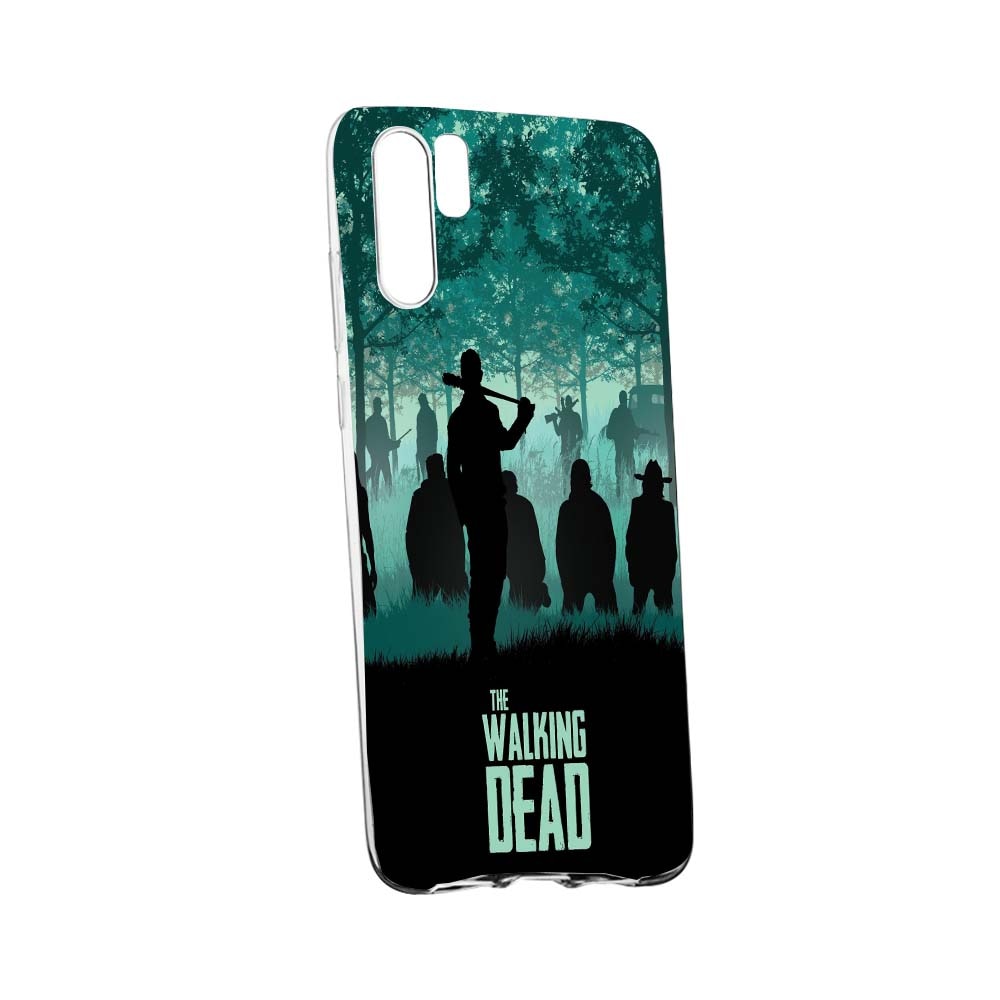 Husa de protectie The Walking Dead pentru Samsung Galaxy Note 10 Plus, rezistenta la uzura, anti-alunecare, din silicon Premium, 300