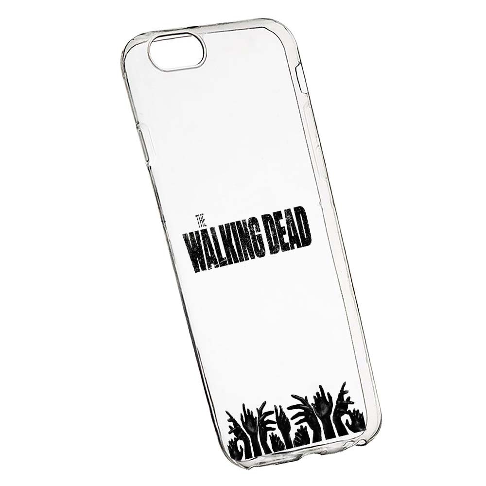 Husa de protectie The Walking Dead pentru Apple iPhone 6 Plus / 6S Plus, rezistenta la uzura, anti-alunecare, din silicon Premium, 301