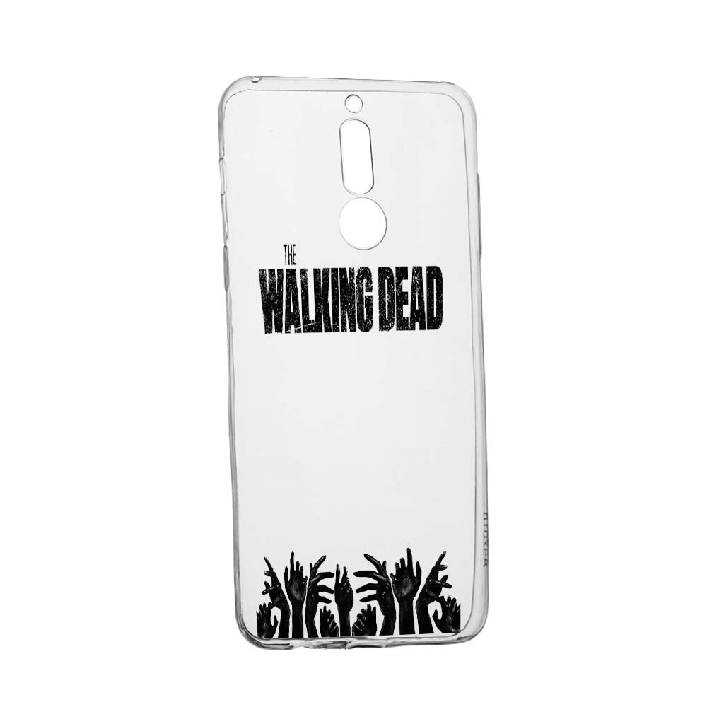 Husa de protectie The Walking Dead pentru LG K40/K12 Plus, rezistenta la uzura, anti-alunecare, din silicon Premium, 301