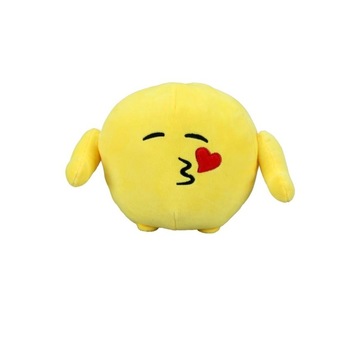Jucarie de plus Emoji Emoticon (Face throwing a kiss) 18 cm Jucarie de plus Emoji Emoticon (Face throwing a kiss) 18 cm