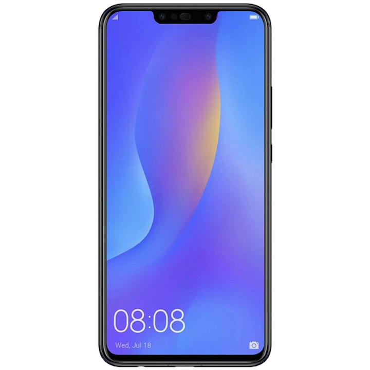 Huawei P Smart Plus 2019, 64GB, 4GB RAM, Две SIM карти, 4G, Черен