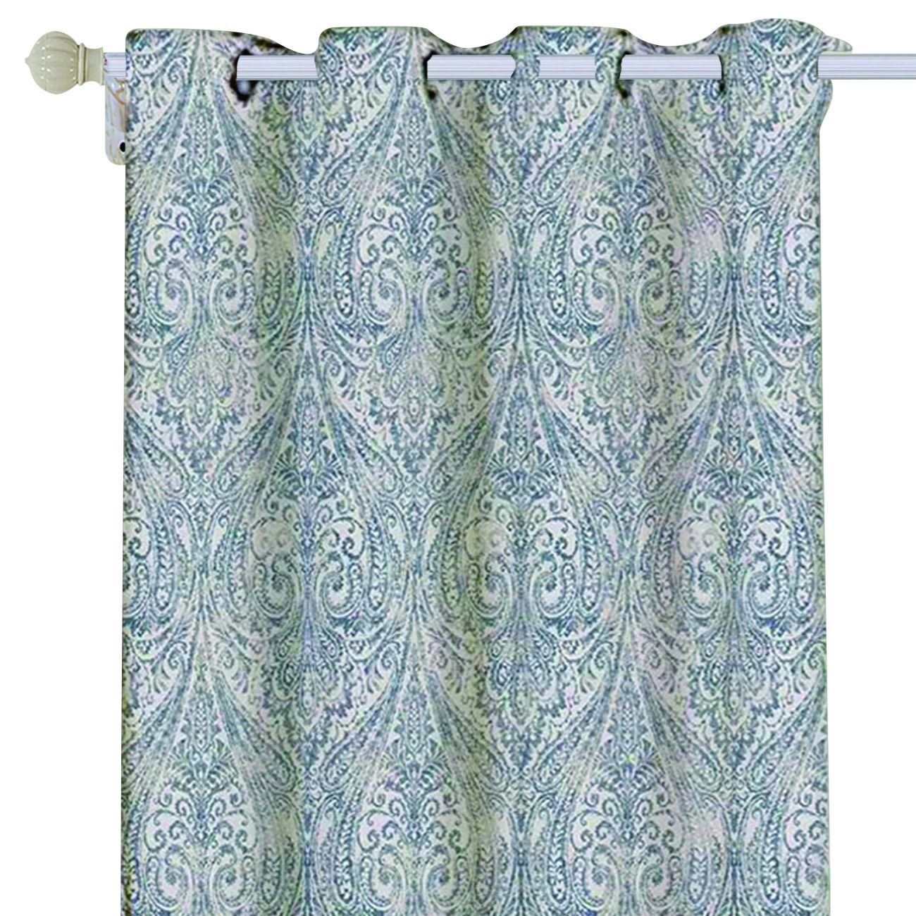 Perdea cu imprimeu iMKⓇ, Deisgn modern, Ideala pentru orice anotimp 140x250 cm, VD