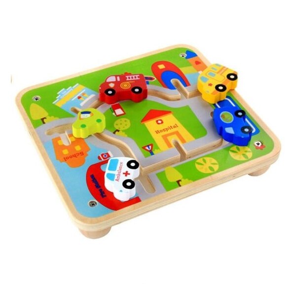 Jucarie din lemn - Oraselul Urban 3D