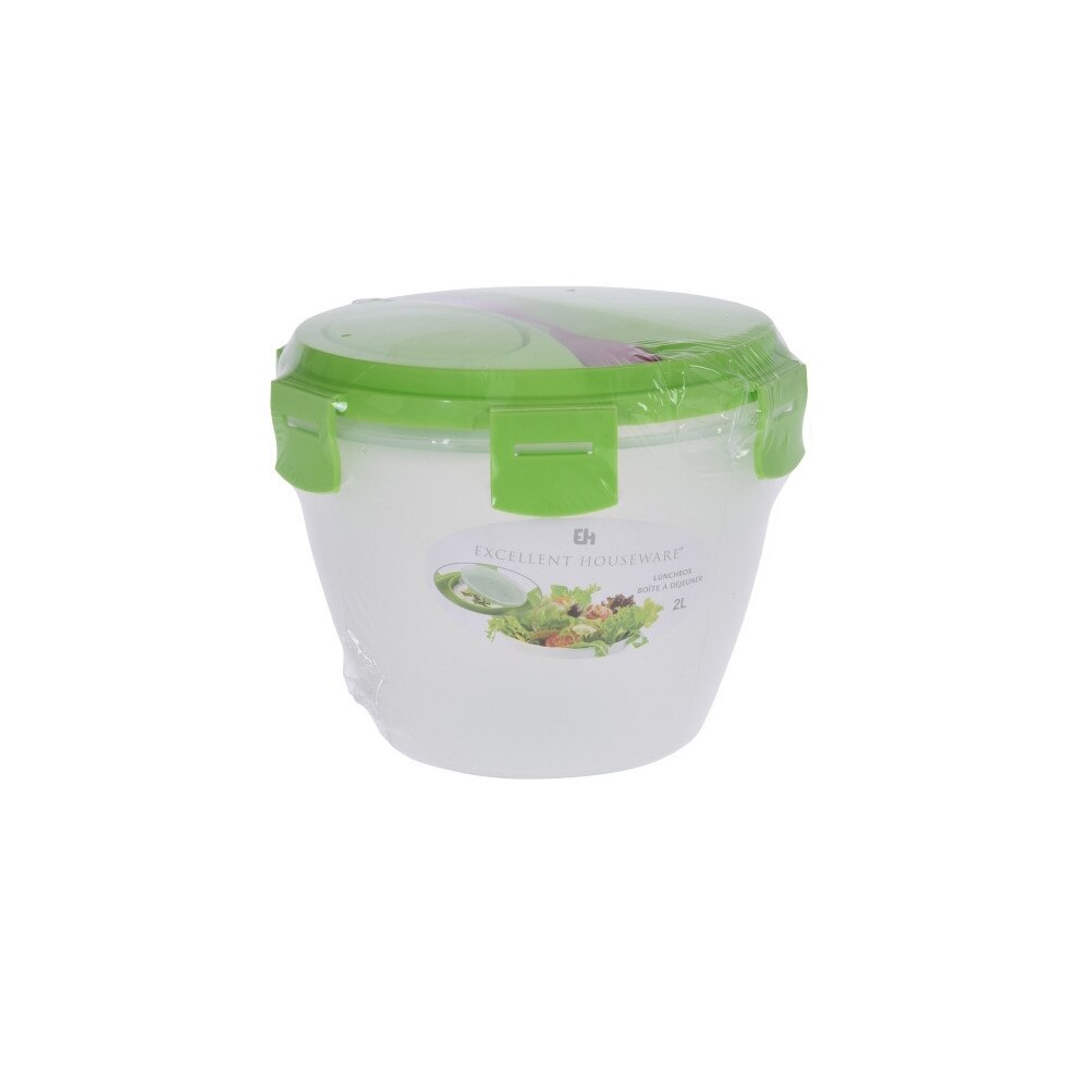 Cutie pentru pranz,Bedora, 2L, White/Green