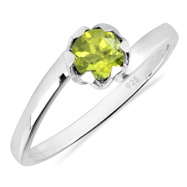 Inel argint Roxelana, 925, cu peridot - IVA0064 - BeSpecial 12597