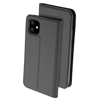 Husa book Nevox Vario pentru Apple iPhone 11, Basalt Grey Husa book Nevox Vario pentru Apple iPhone 11, Basalt Grey
