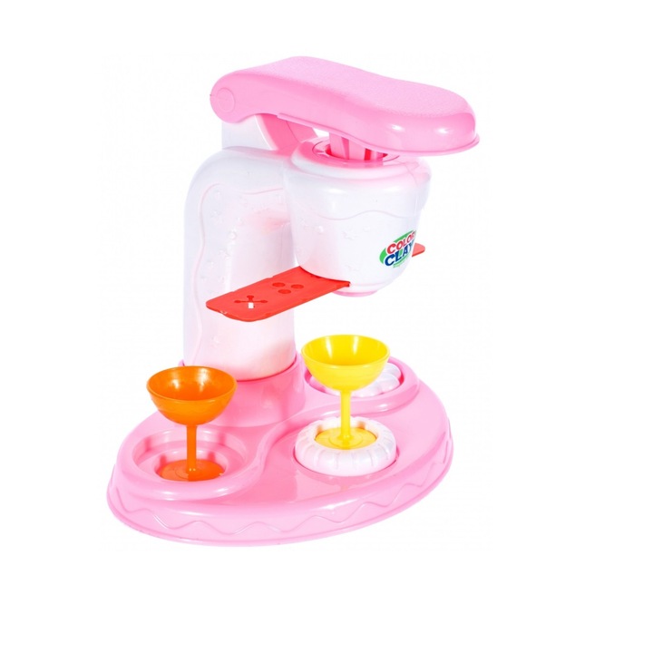 IdealStore Little Housewife Játék desszertkészítő, 17,5 x 11,5 x 18 cm méret, fejleszti a kézügyességet, a kreatív gondolkodást és a képzeletet, szimbolikus elemekkel kiegészítve, süteménykeverő képesség