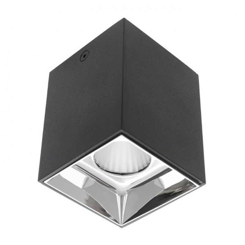Rama aplicata, Negru/Crom, led 10w, 4000k, 2038 sl