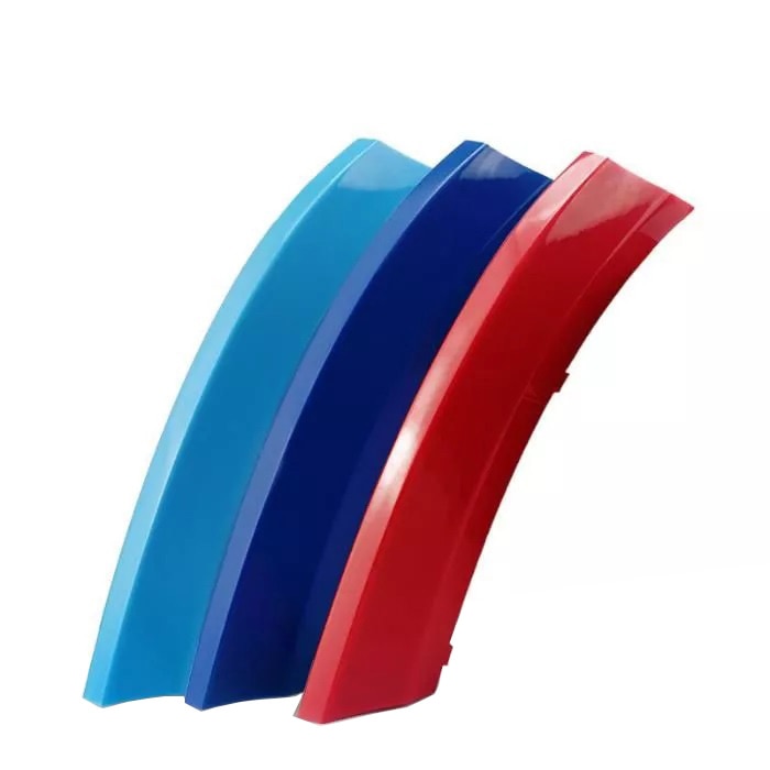 Set ornamente plastic 3 Culori Grila M Power M Tech BMW X5 E70 08-13 X6 E71 E72 2008-2011