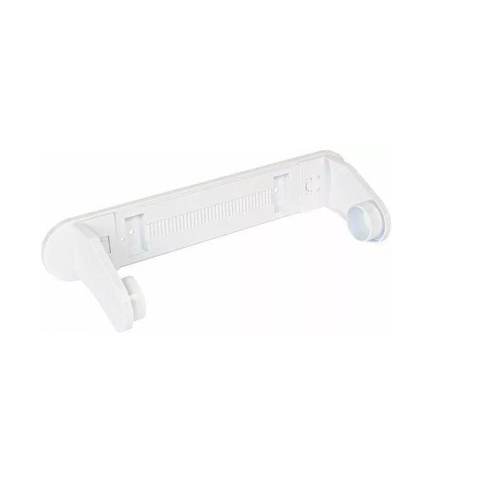 Suport rola hartie, reglabil, alb