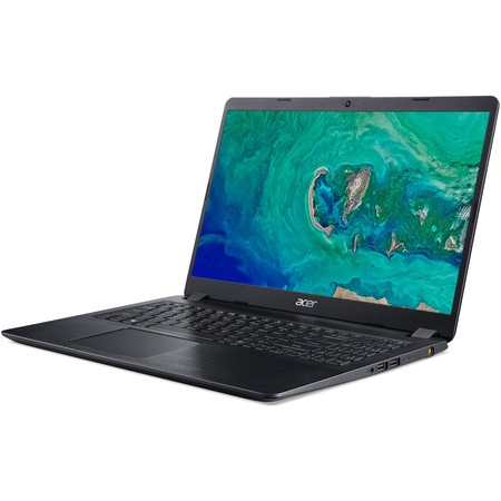 Laptop Acer Aspire 5 A515-52G-50BB cu procesor Intel® Core™ i5-8265U pana la 3.90 GHz Whiskey Lake, 15.6", Full HD, 8GB, 1TB HDD, NVIDIA® GeForce MX150 2GB, Endless OS, Obsidian Black