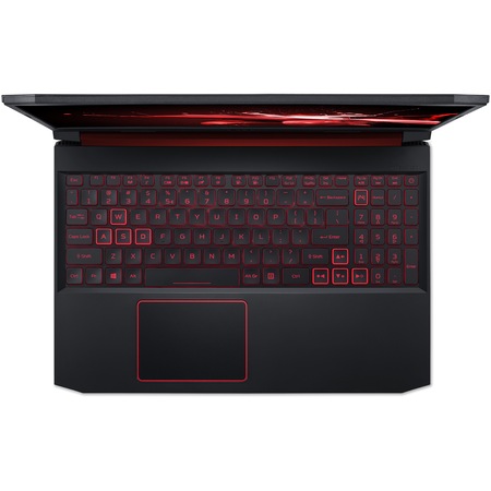 Laptop Gaming Acer Nitro 5 AN515-54-783J cu procesor Intel® Core™ i7-9750H pana la 4.50 GHz Coffee Lake, 15.6", Full HD, 8GB, 512GB SSD, NVIDIA GeForce GTX 1650 4GB, Linux, Obsidian Black