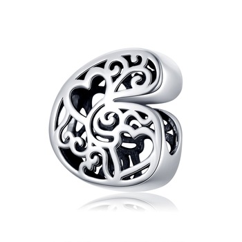 Talisman din argint In Love with Letter G Talisman din argint In Love with Letter G