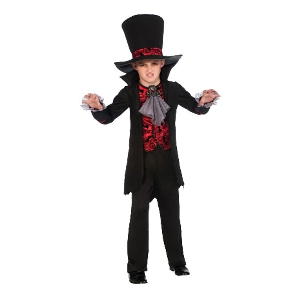 Costum Vampire Lord, marimea S, 3-4 ani, 110 cm