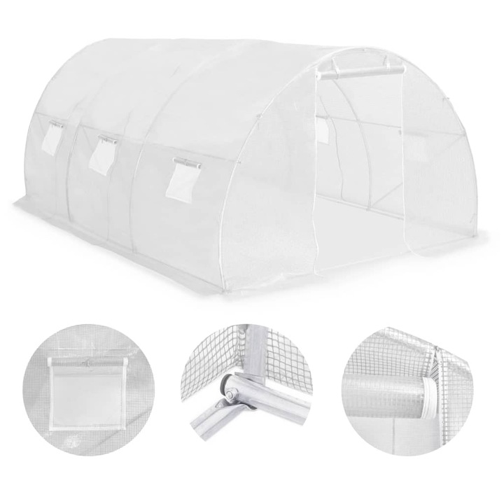 Melegház 13,5 m² 450 x 300 x 200 cm (45750)