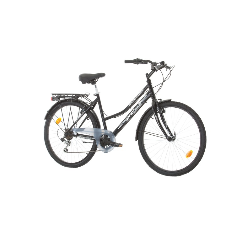Градски велосипед PROBIKE CITY 26",Черен