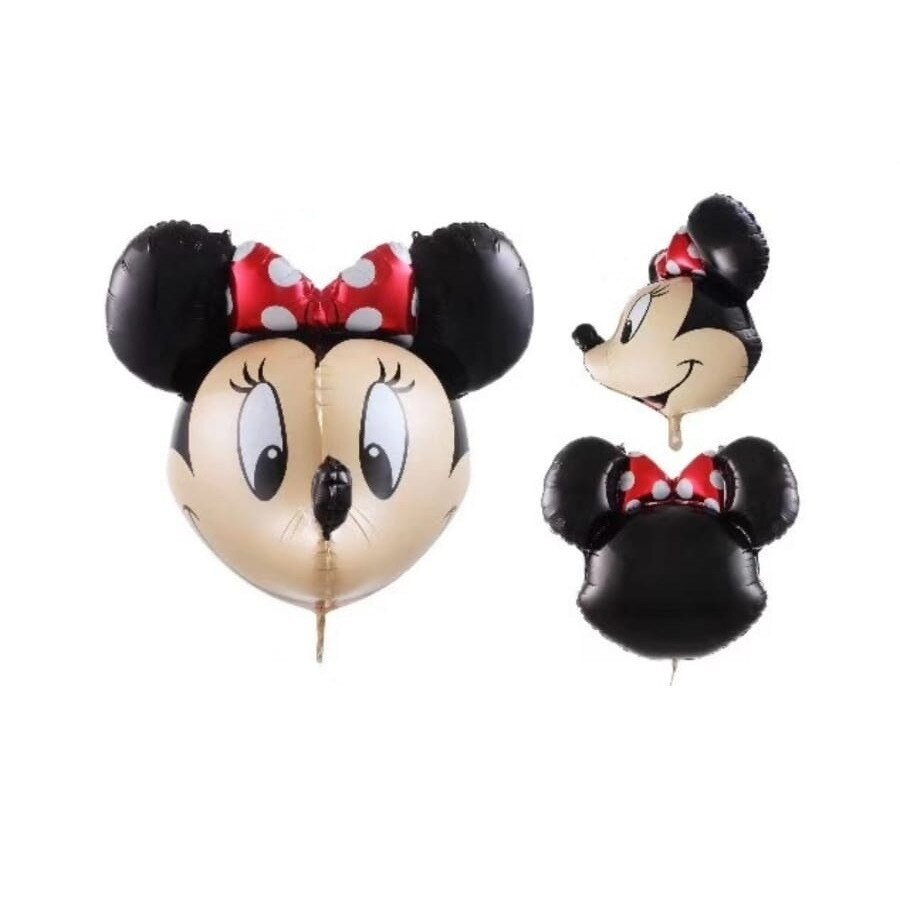 Balon Folie Minnie Mouse, figurina 3D, din folie, 74*52 cm