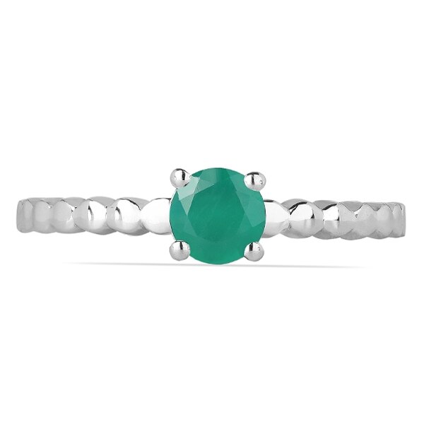 Inel argint Rosalind, 925, cu onix verde - IVA0061 - BeSpecial 12588