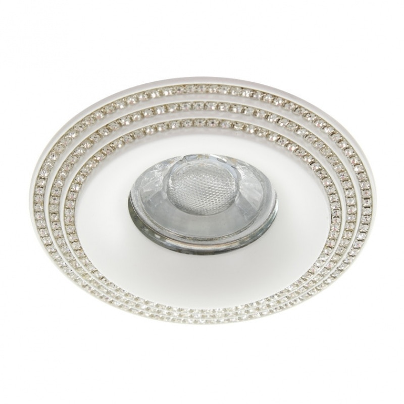 Rama incastrata, Alb, 1xGU10, 2025 wh