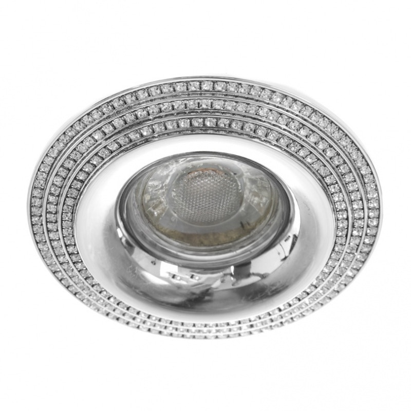 Rama incastrata, crom, 1xGU10, 2025 ch