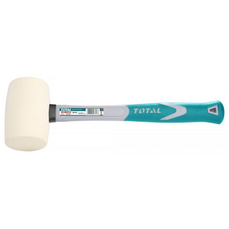 Ciocan de cauciuc alb 450g Total