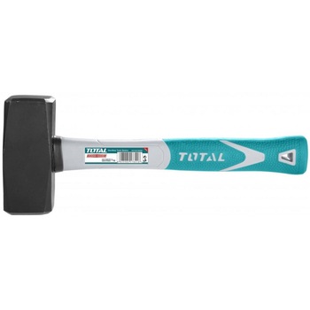 Ciocan pentru zidarie Total, 1500 g, otel forjat, maner fibra de sticla Ciocan pentru zidarie Total, 1500 g, otel forjat, maner fibra de sticla