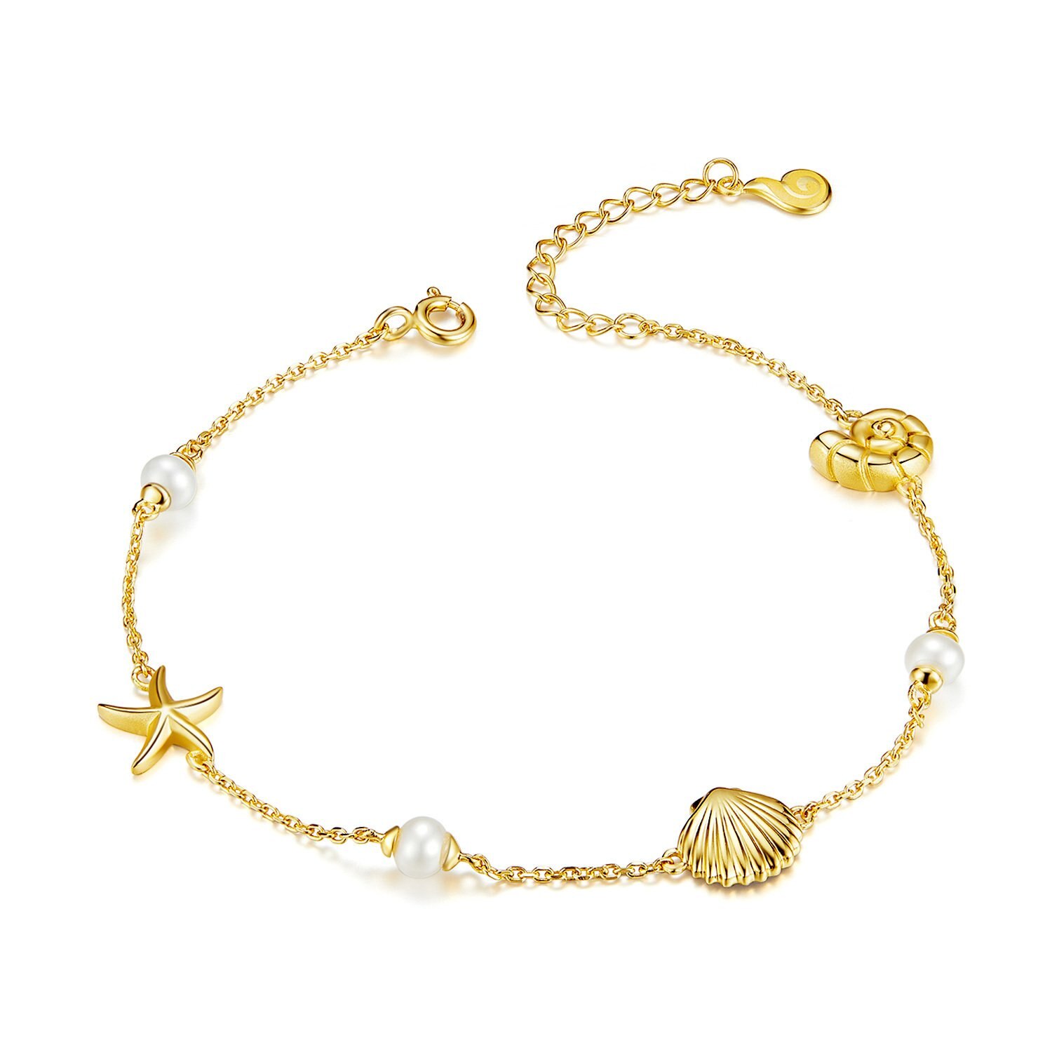 Bratara din argint Holiday Pearl Bracelet