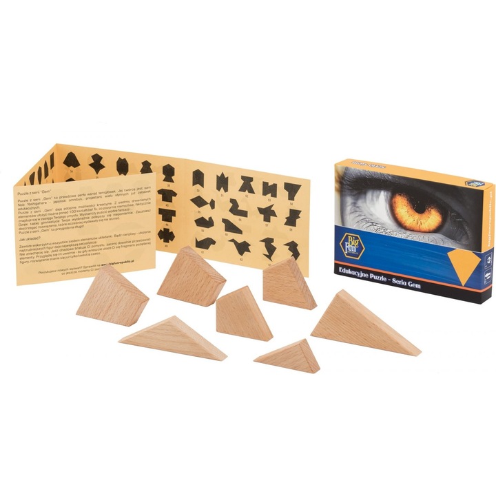 Puzzle, Big Fun Republic, fa, bézs