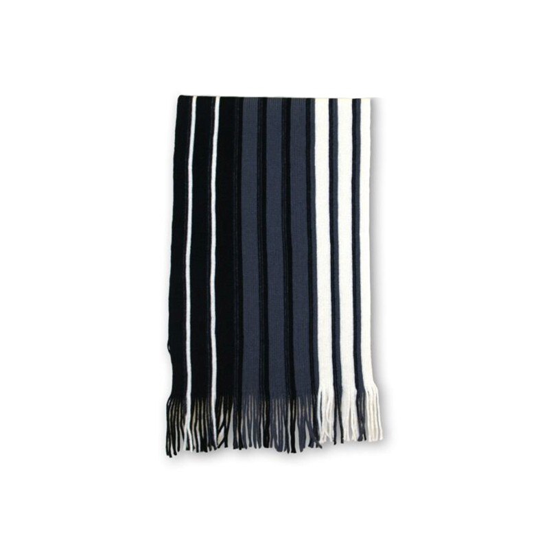 Fular Dressy Negru - Gri , masura universala