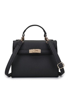 Geanta de dama Darcy neagra din piele ecologica mata, 22 x 18 x 9 cm Geanta de dama Darcy neagra din piele ecologica mata, 22 x 18 x 9 cm