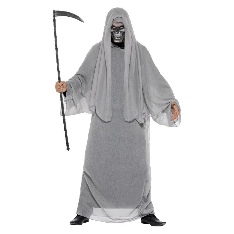 Costum Grim Reaper gri marimea 46-52 BRUNO