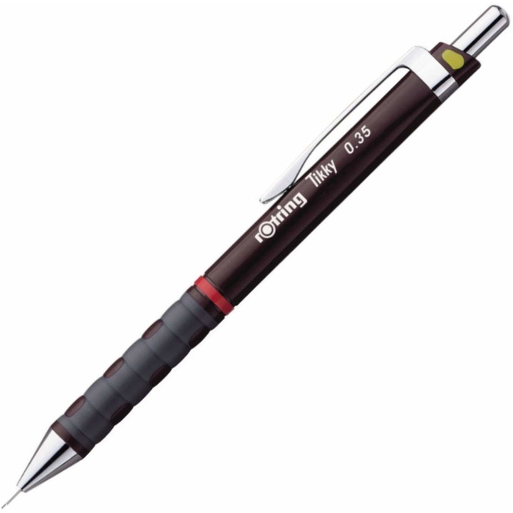 Creion mecanic Rotring Tikky, Maro, 0.35mm