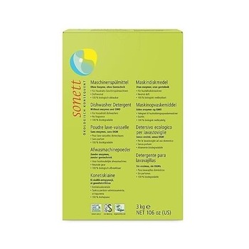 Detergent Ecologic Praf pentru Masina de Spalat Vase Sonett 3kg Detergent Ecologic Praf pentru Masina de Spalat Vase Sonett 3kg