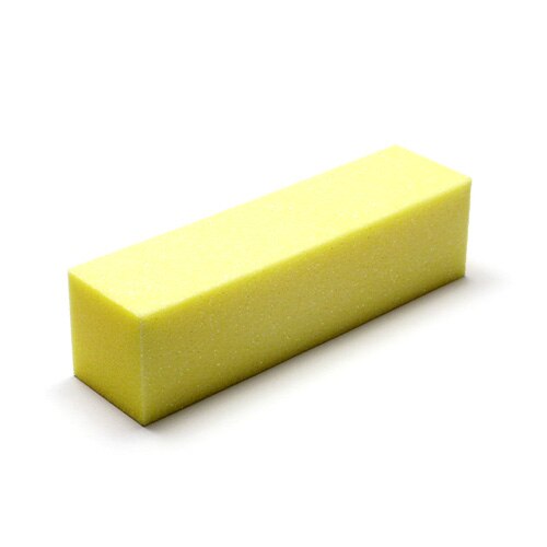 Pila Buffer cu 4 fete, MoonbasaNails, Galben lamaie