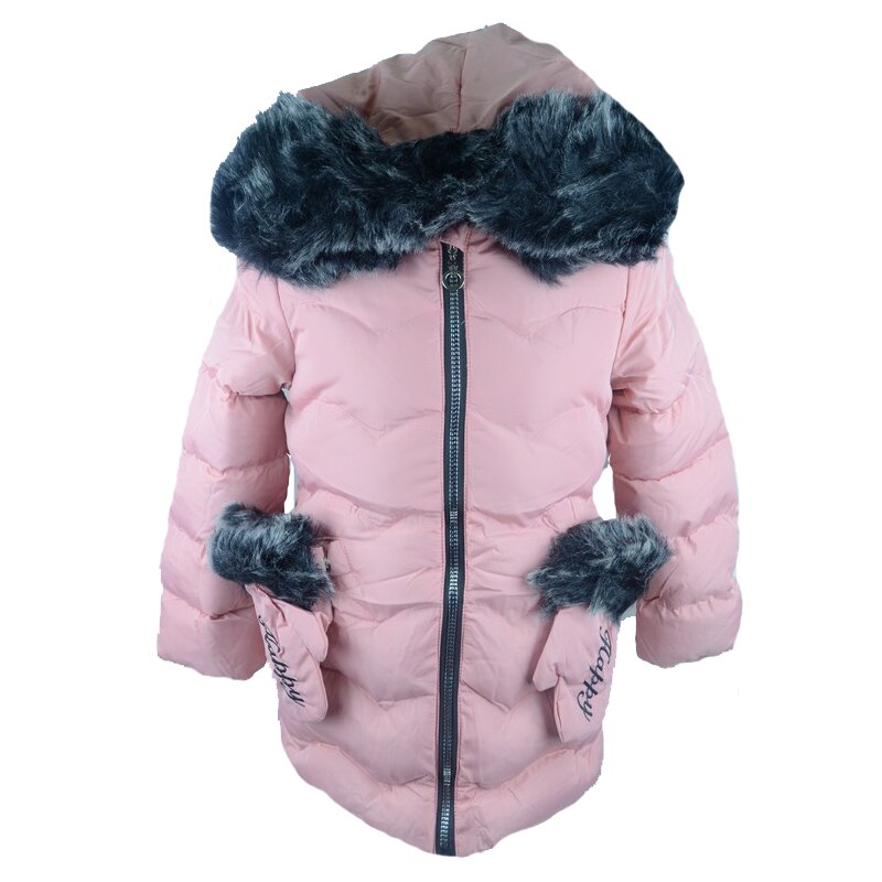 Geaca imblanita pentru fetite Happy House KK751-RO, Roz, 80