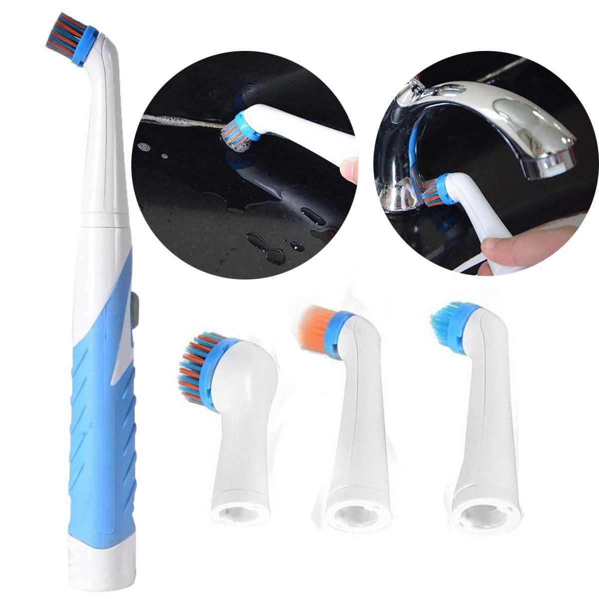 Perie electrica cu 4 capete interschimbabile, Super Sonic