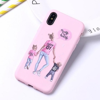 Husa din silicon, Roz, Mama of drama, Samsung Galaxy A30 Husa din silicon, Roz, Mama of drama, Samsung Galaxy A30