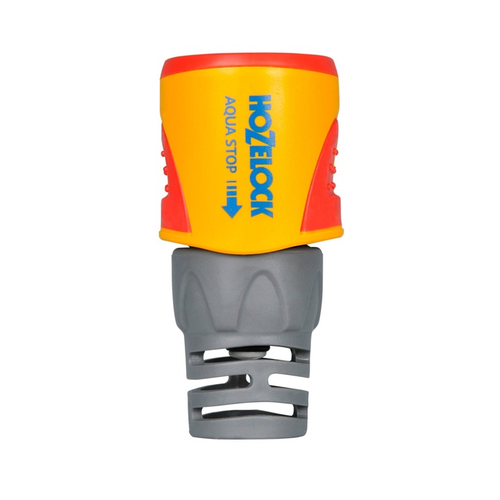 Конектор Hozelock Waterstop (с възвратен клапан) за маркуч Ø 12.5 & 15 mm (½ & "⅝")