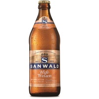 Bere din grau nefiltrata, Sanwald, Hefe Weizen, 0.5l
