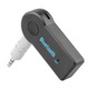 Adaptor Bluetooth pentru audio cu microfon, Negru