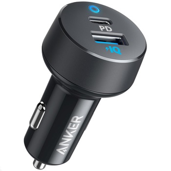Incarcator auto Anker PowerDrive 2 PD, 33W, Negru Incarcator auto Anker PowerDrive 2 PD, 33W, Negru