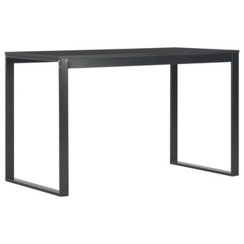 Birou de calculator, cadru metalic si blat PAL, vidaXL, Negru, 120 x 60 x 73 cm Birou de calculator, cadru metalic si blat PAL, vidaXL, Negru, 120 x 60 x 73 cm