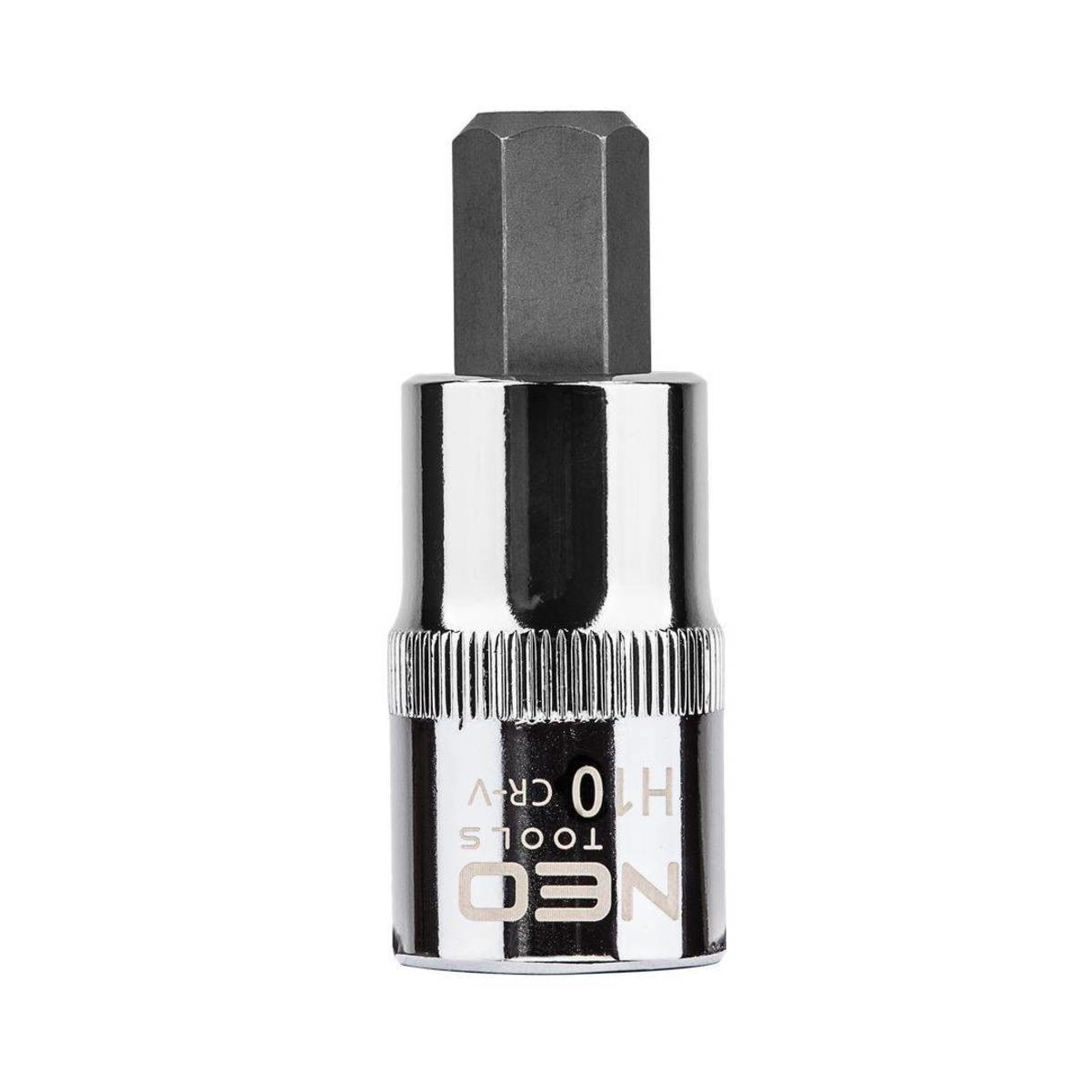 Cap tubulara 1/2'' cu antrenor hexagonal, H10 x 55mm, Neo 08-774