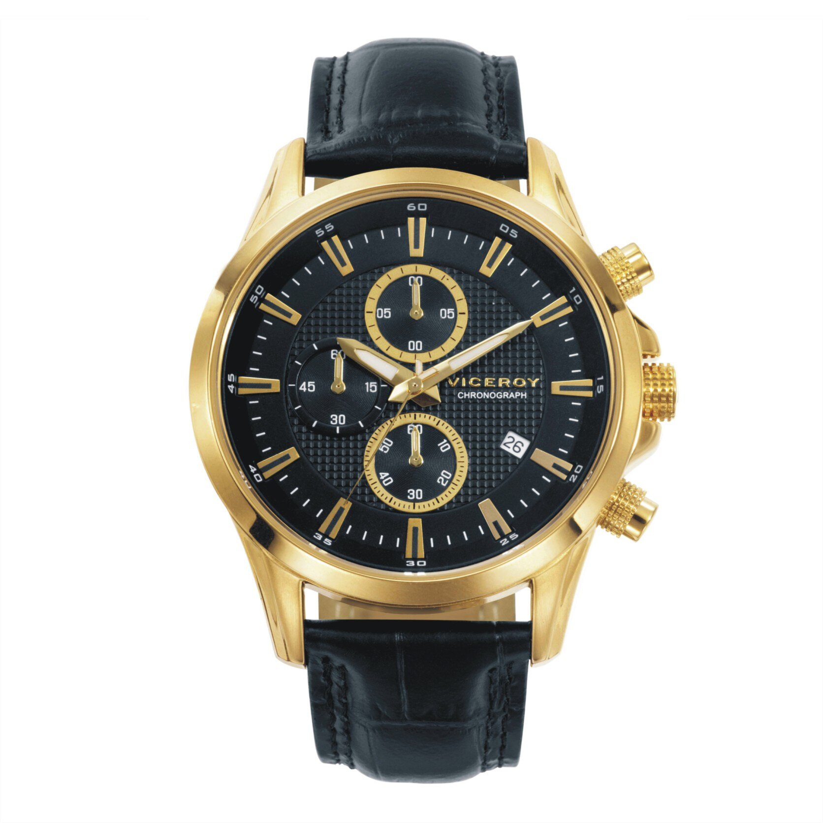Ceas Viceroy 40503-57, Magnum, barbatesc, cronograf, carcasa aurie